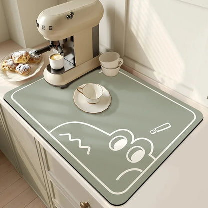 self drying mat 